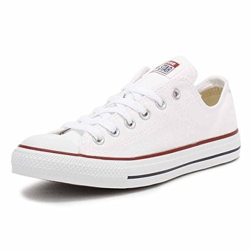 Converse Chuck Taylor All Star Low Top Shoe, Optical White, 8.5 M US