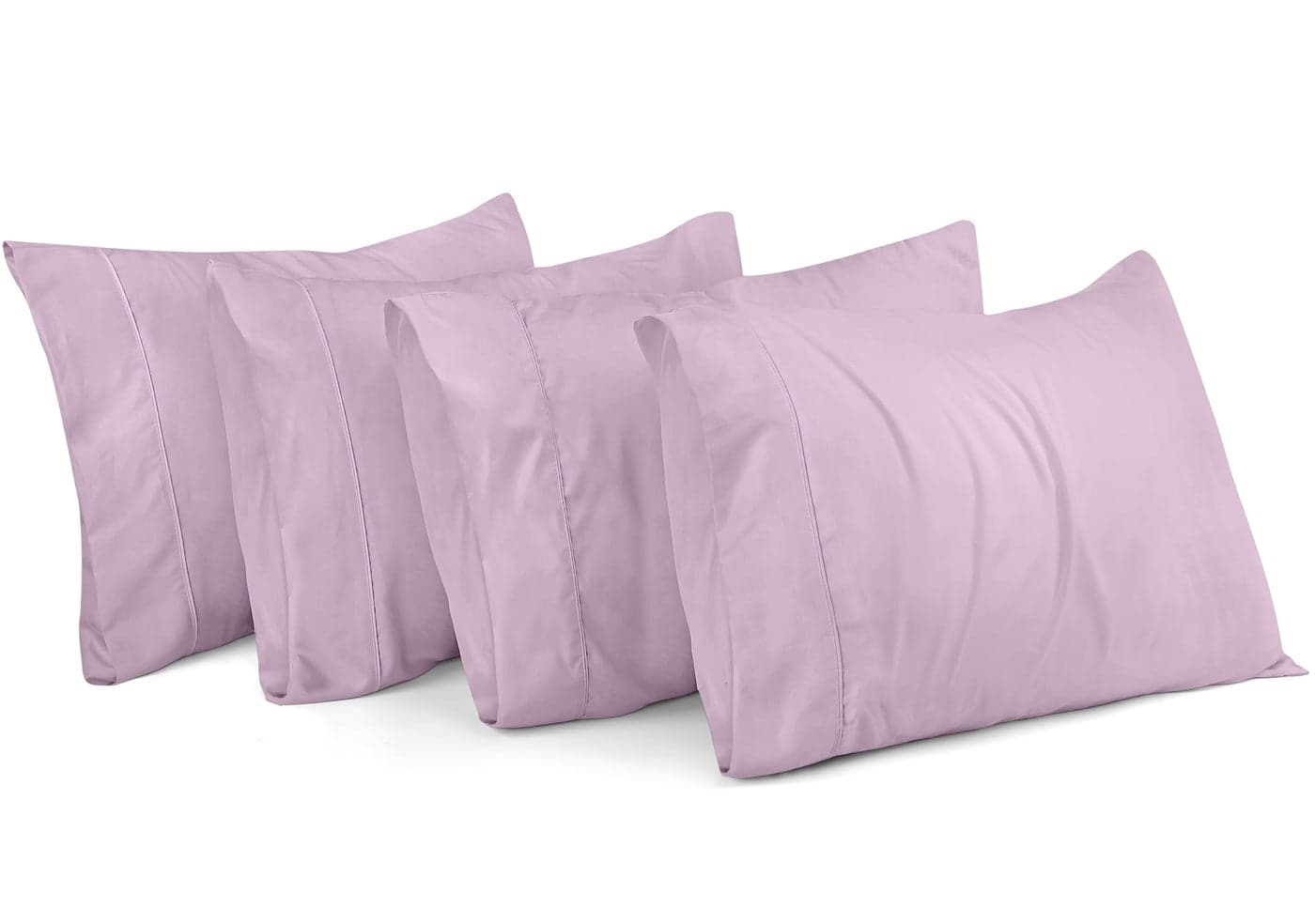 Utopia Bedding Queen Pillow Cases - 4 Pack - Envelope Closure - Soft Brushed Microfiber Fabric - Shrinkage and Fade Resistant Pillow Covers Queen Size 20 X 30 Inches (Queen, Lavender)