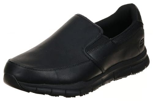 Skechers for Work Men's Nampa-Groton Slip On Food Service Shoe