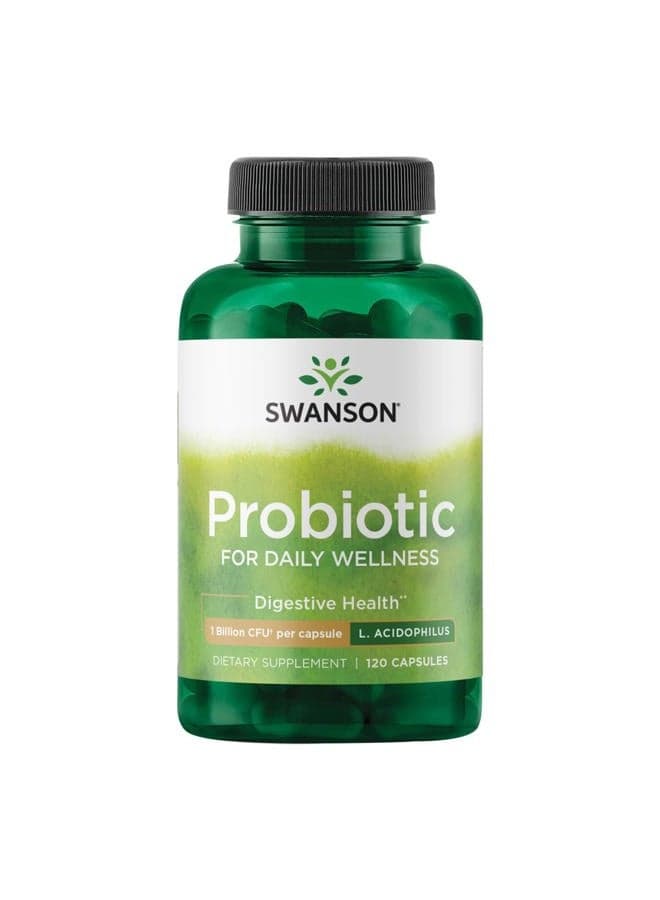 Probiotic for Daily Wellness 2 Billion Cfu 120 Caps