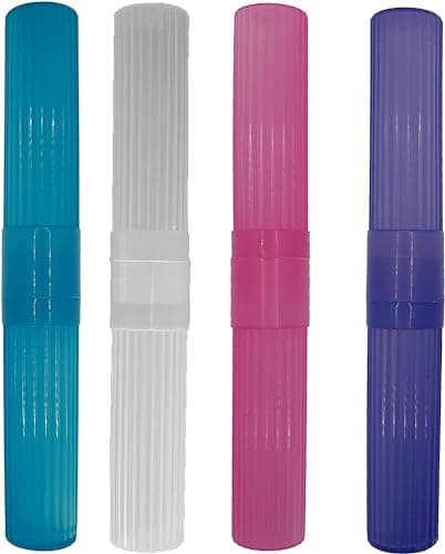 American Comb Toothbrush Holder BluePinkWhitePurple Made in The USA WVentilation Holes