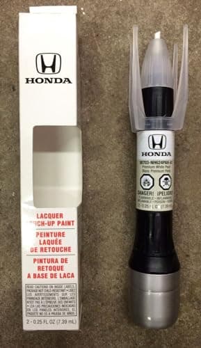 Honda Genuine 08703-NH624PAH-A1 Premium White Pearl Touch-Up Paint Pen (.44 fl oz, Paint Code: NH624P)