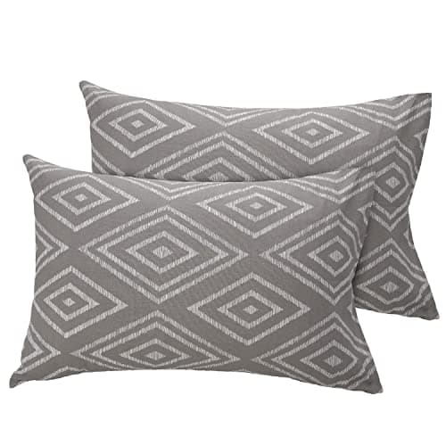 Huesland by Ahmedabad Cotton 144 TC Pillow Cover Cotton Set of 2 - Taupe