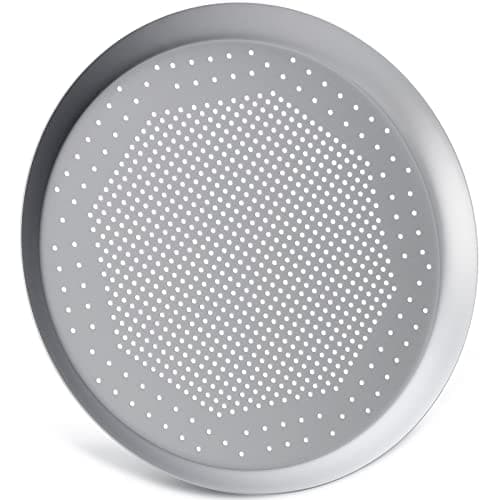 Beasea Pizza Pan for Oven, 12 Inch Perforated Pizza Pan with Holes, Heavy Duty Aluminum Alloy Round Pizza Tray Pizza Crisper Pan Pizza Baking Tray Bakeware for Home Restaurant Kitchen