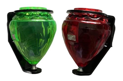 Spinning Top Trompo Set 2 Pack Plastic Spinning Tops Sturdy Steel Point for Enhanced Stability Ideal for Beginners and Intermediates Trompos Mexicanos Colors May Vary Assorted Colors