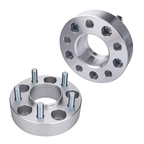 BRTEC 1.5 in Wheel Spacers 5x114.3mm for Ford Lincoln Mazda 5x4.5 Spacers 1/2"x20 Studs Fits 1994-2014 for Ford Mustang/Explorer/Ranger/Edge; for Mazda B2500 B3000 B4000; for Mercury Mountaineer 2pcs