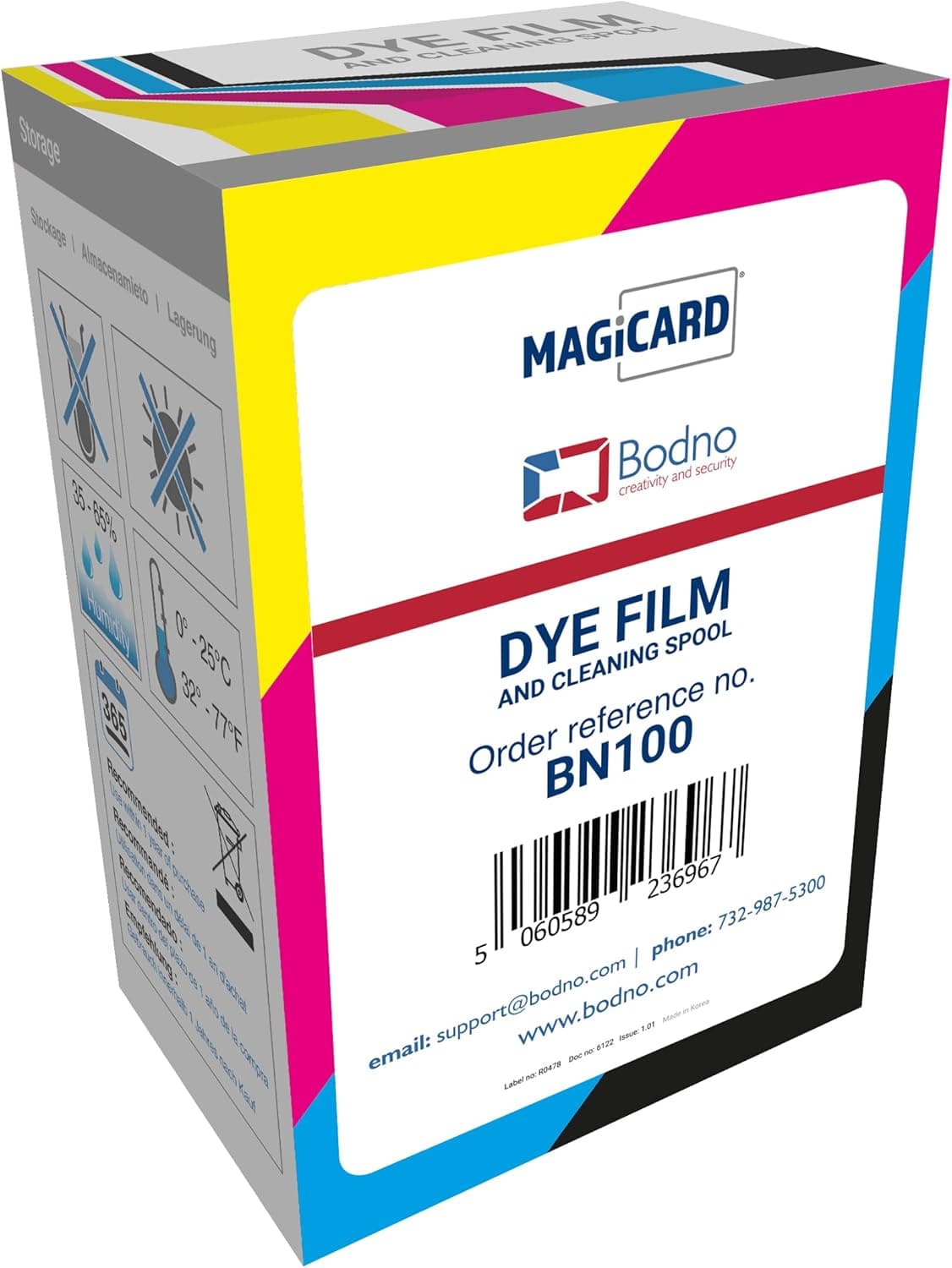Magicard D BN100 Color Ribbon YMCKO 100 Prints
