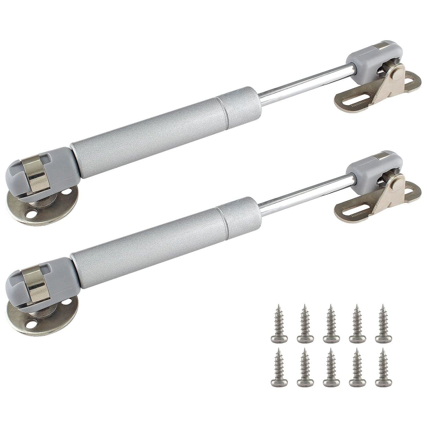 Augiimor 40N9lbs Gas Struts 6 Inch Length Lift Support Soft Close Safety Lift Support Gas Spring Gas Shocks Gas Struts Soft Open Lid Hinge for Cabinet Toy Box Pack of 2