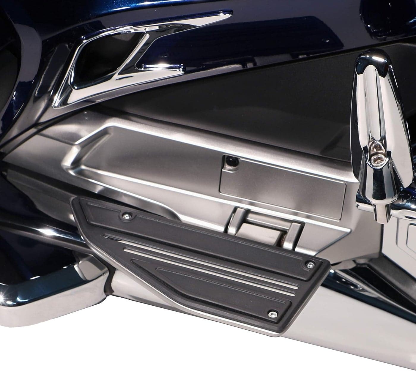 CIRO Goldstrike Twin Rail Passenger Floorboard Inserts for Gold Wing