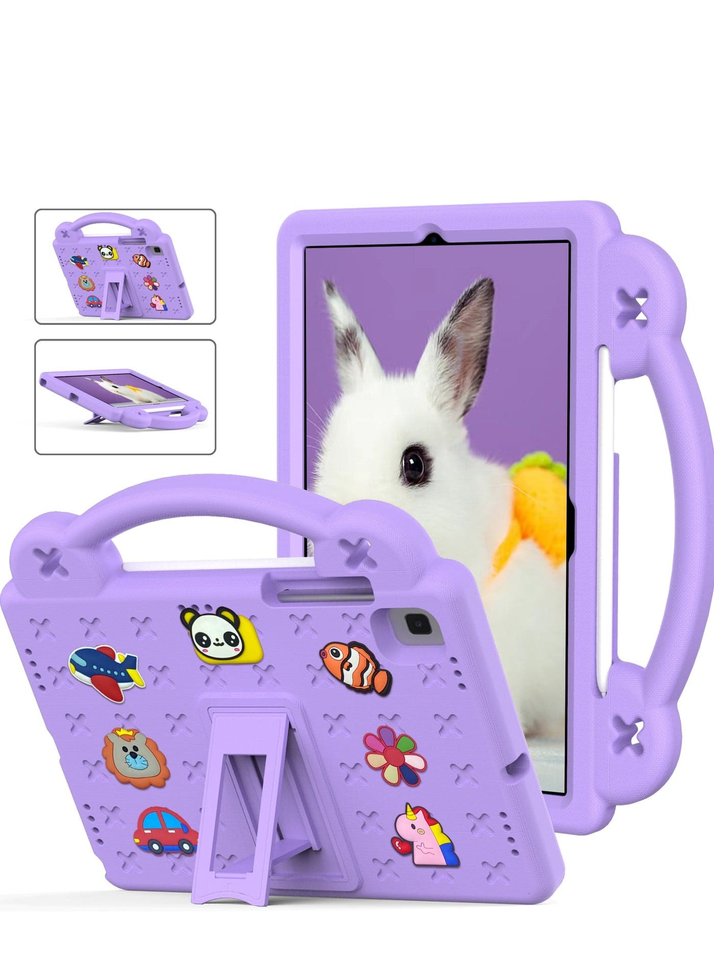 Child protection case for Samsung Galaxy Tab A7 (T500/T860/T720/P610) 10.4 inch(2020)/Samsung Galaxy TAB S6 lite 10.4 inch(2020/2022) /Samsung Galaxy TAB S6 10.5(2019), Heavy duty EVA foam shockproof protective case Child shockproof protective case with stand Pen slot