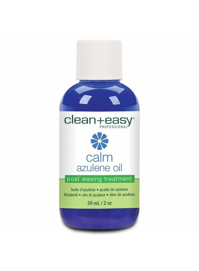 Azulene Oil – Post Waxing Treatment for Sensitive Skin, Soothes Irritation & Removes Wax Residue After Hair Removal, After Wax Care, 2 oz