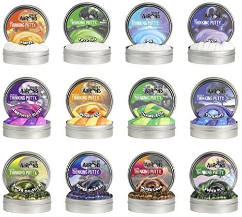 Crazy Aarons Putty 47 oz Mini Tin Assortment 12 Pack
