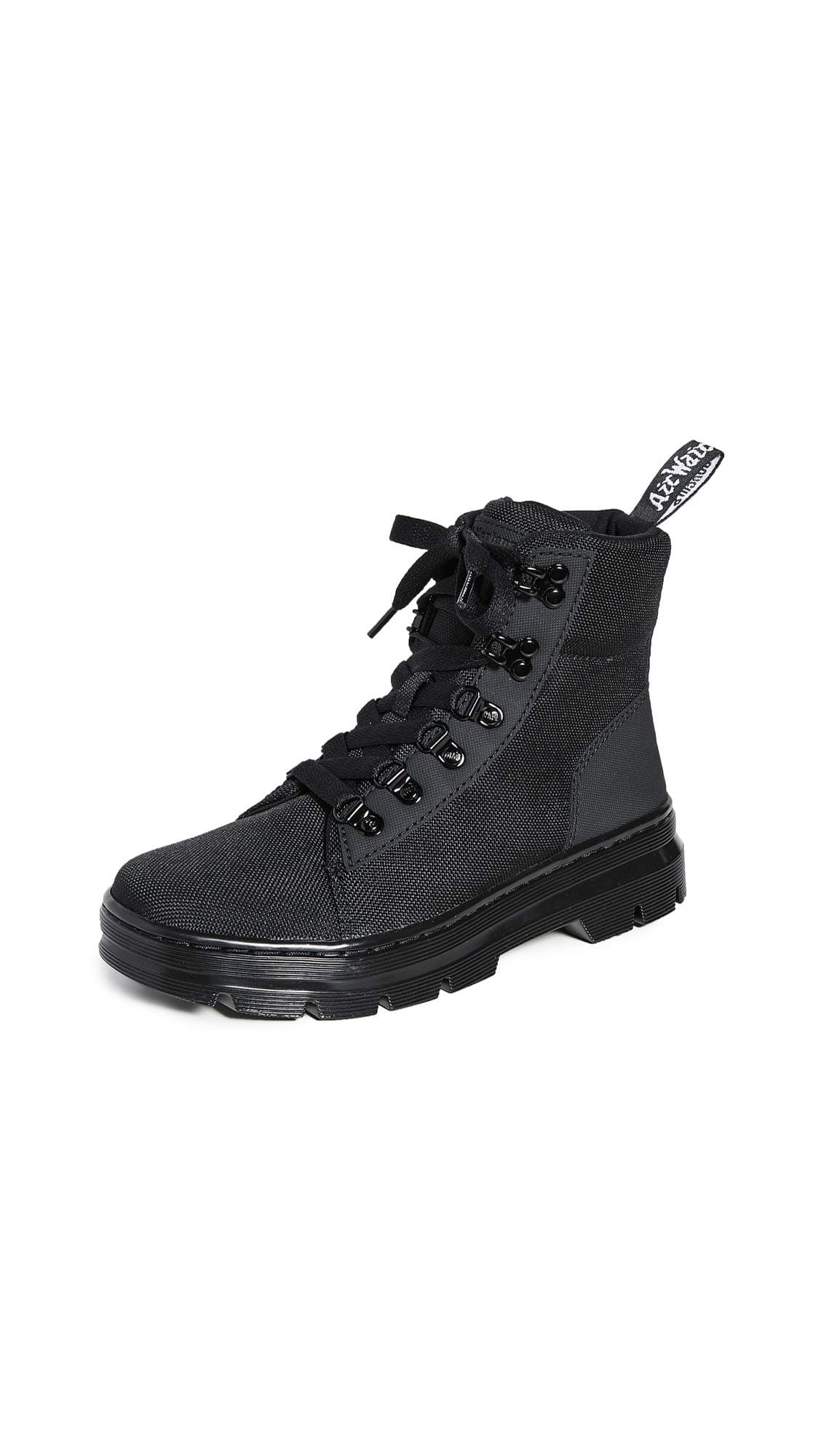 Dr Martens Womens Combs W Combat Boot BlackBlack 5