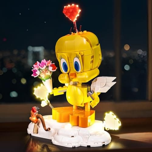 Brickshining LED Lighting Compatible with Lego Sweetheart Tweety Bird Light Kit Compatible with Lego 40824 Sweetheart Tweety Bird NOT Included The Model Set JUST Lights