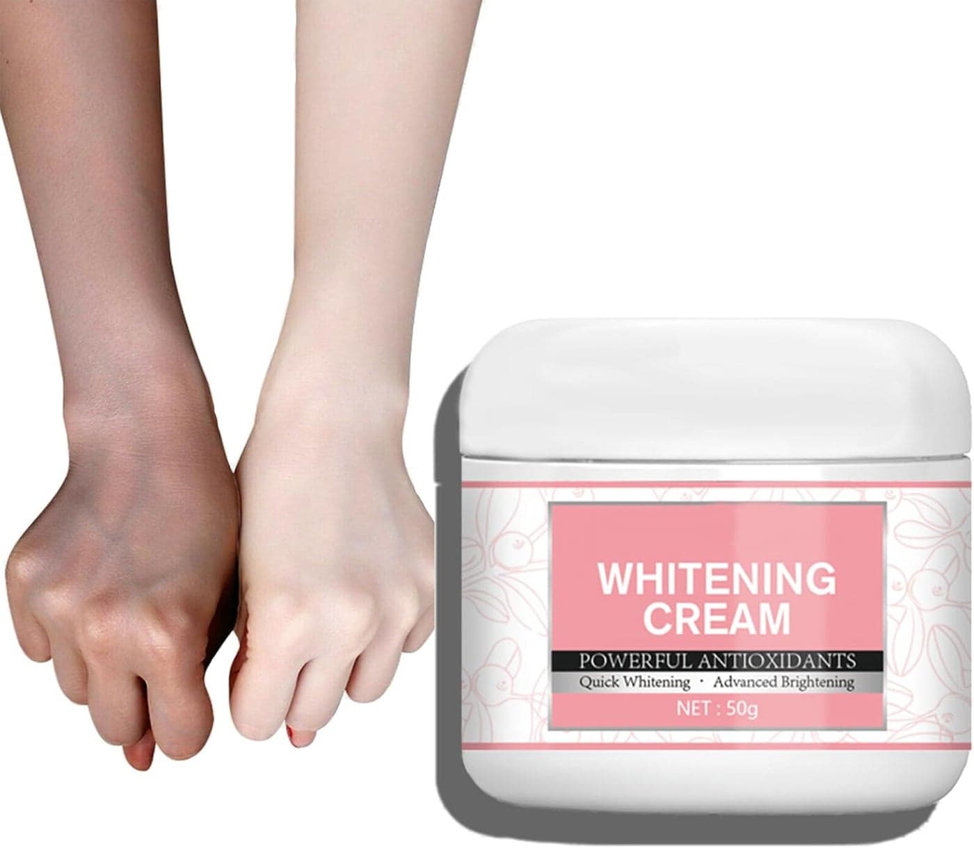 Whitening Cream Skin Brightener Cream Moisturiser Body Body Creams For Dry Skin And Sensitive Skin Body Moisturiser Softens And Smooths Skin Body Cream NonGreasy For Daily Use