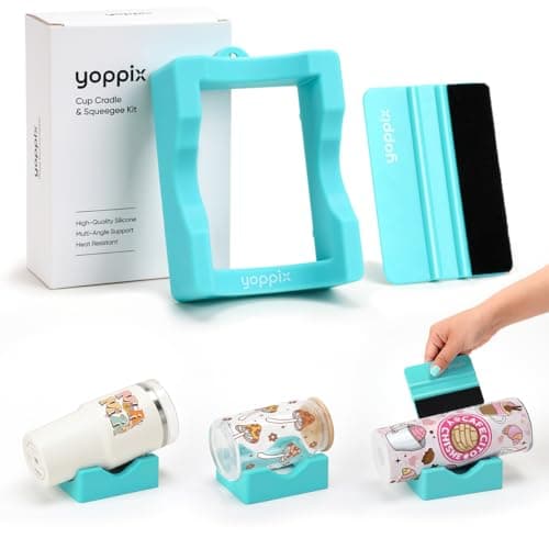 YOPPIX Silicone Cup Cradle Cup Cradle for Tumblers for Apply UV DTF DecalsApply Vinyl DecalsSublimating Tumblers Hanging Storage for DIY Your Craft