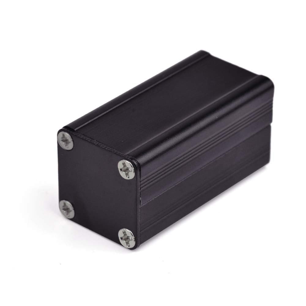 Eightwood Extruded Aluminum Box Electronic Project Enclosure Sliding Extrusion for PCB Board DIY 197 x 098 x 098 inch LWH