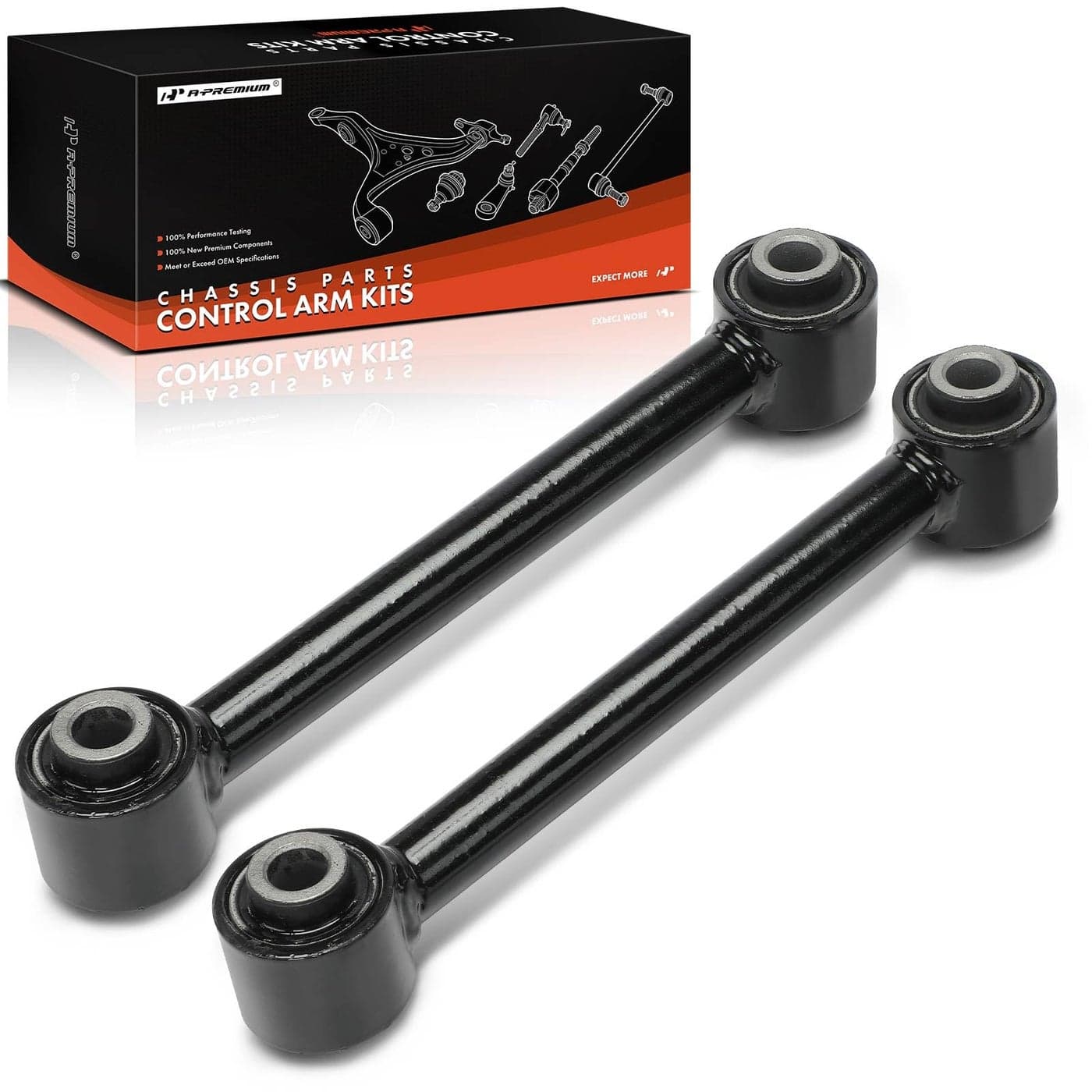 APremium 2 x Rear Lower Suspension Lateral Arm with Budhing Compatible with Ford Edge 20072010 Lincoln MKX 20072010 Mazda CX9 20072015