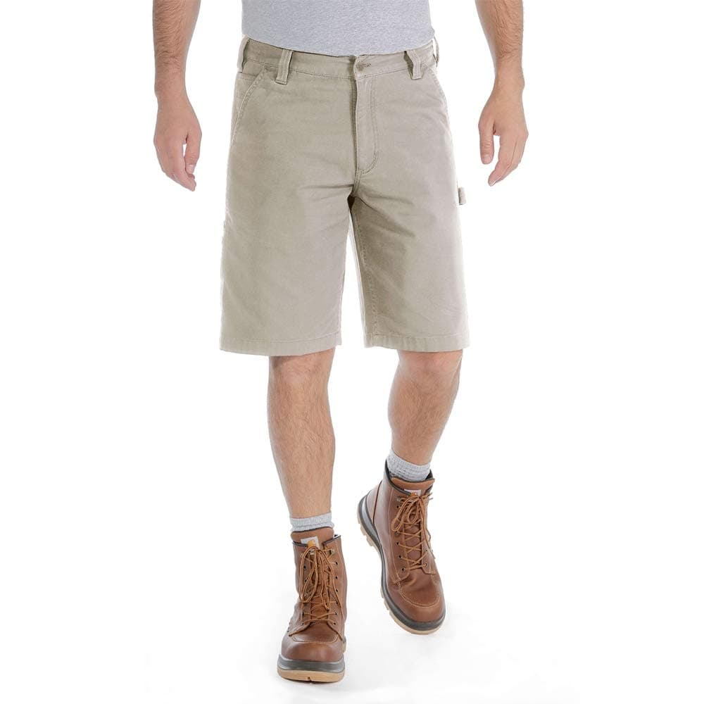 Carhartt mens 11 Rugged Flex Rigby Work Utility Shorts Tan 40 Regular US