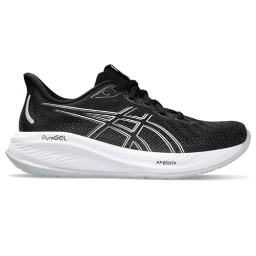 ASICS Women's Gel-Cumulus 26 Running Shoe, 11, Black/Concrete