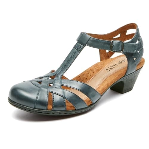 Cobb Hill Aubrey Women's Sandal, 7 B(M) US, Navy