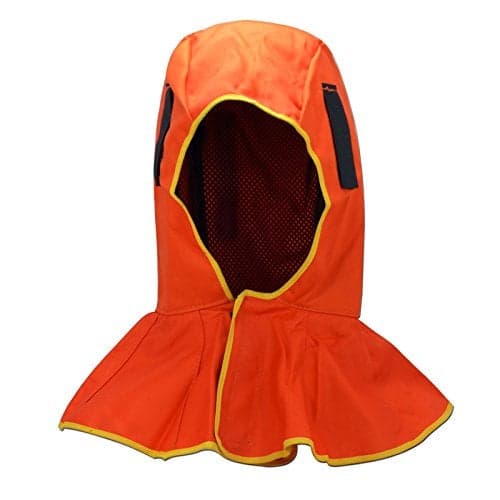 RIVERWELD Welding Hood Flame Retardant Fabric for Welders Match Welding Helmet Orange Color Work Safety Equipment Gear Head Protection