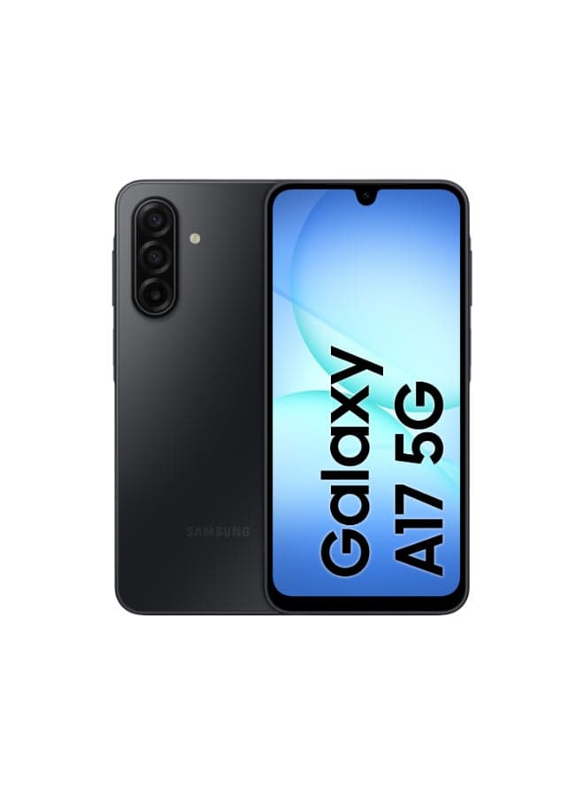 Galaxy A17 Dual SIM Black 8GB 256GB 5G - Middle East Version