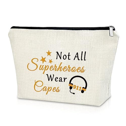 911 Dispatcher Gifts Makeup Bag Dispatcher Appreciation Gifts 911 Dispatcher Retirement Gifts 911 Operator Gifts Dispatcher Thank You Gifts Cosmetic Bag Dispatcher Gift Emt Emergency Dispatcher