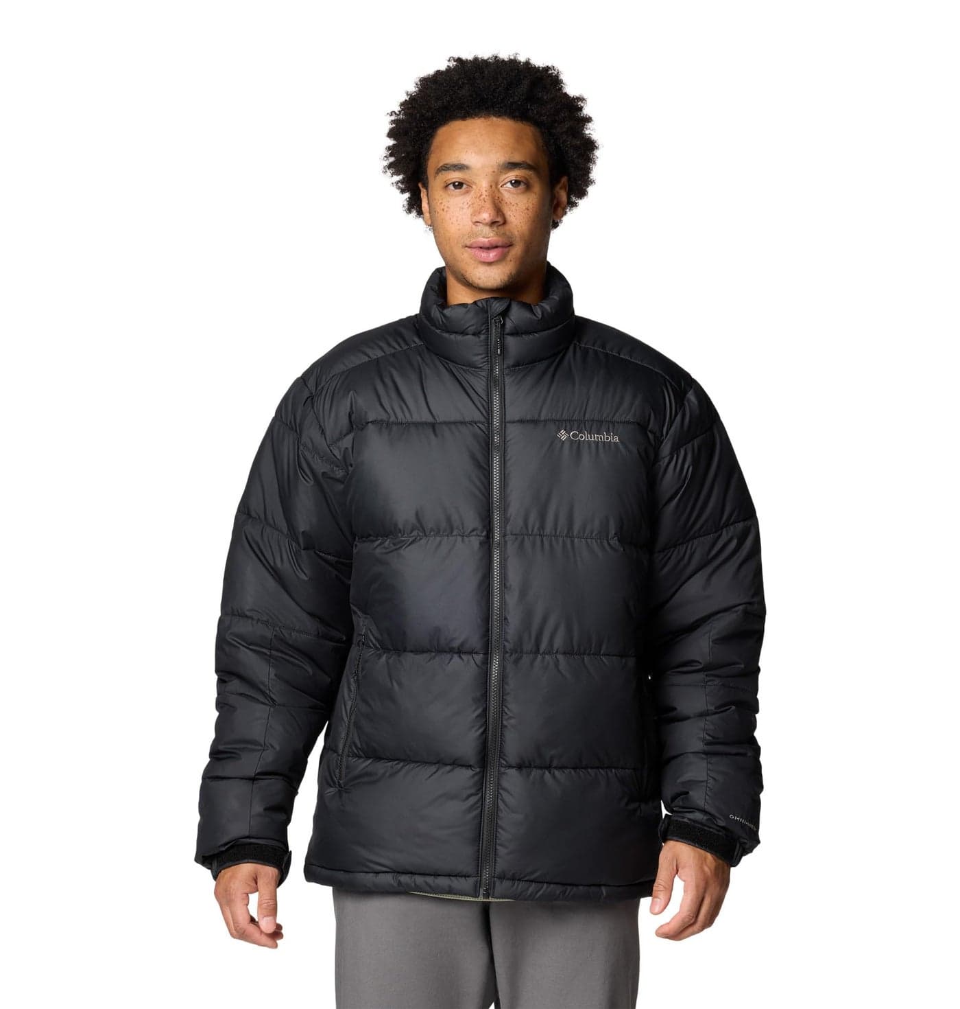 Columbia Mens Pike Lake II Jacket, Black, X-Large