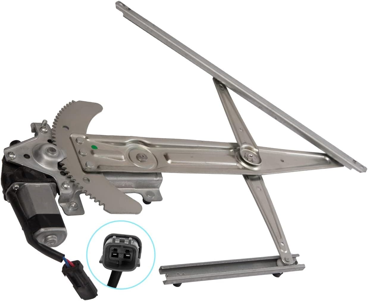 TUCAREST 741-014 Front Left Power Window Lift Regulator with Motor Assembly for 2004-2012 Chevy Colorado & GMC Canyon