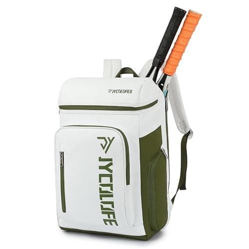 JYColofex tennis bag tennis backpack can accommodate 2 rackets with shoe compartment waterproof for both men and women can be used to hold tennis and badminton rackets