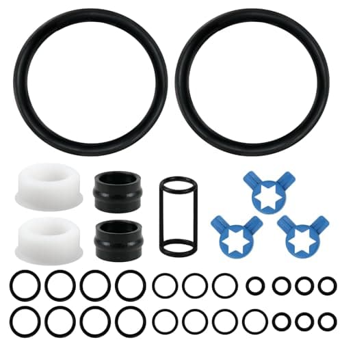 Tune Up Kit for Taylor 336, 338, 339, 754, 774, 791 and 794, Soft Serve Ice Cream Machine Parts - Includes Seal Draw Valve, Drive Shaft, Door Gasket, Bearing Front, Ice Nozzle Tips Cap & O-Ring Seals