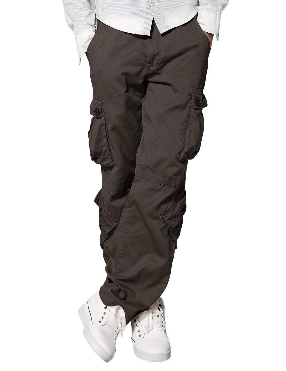Match Mens Wild Cargo PantsDark Khaki32