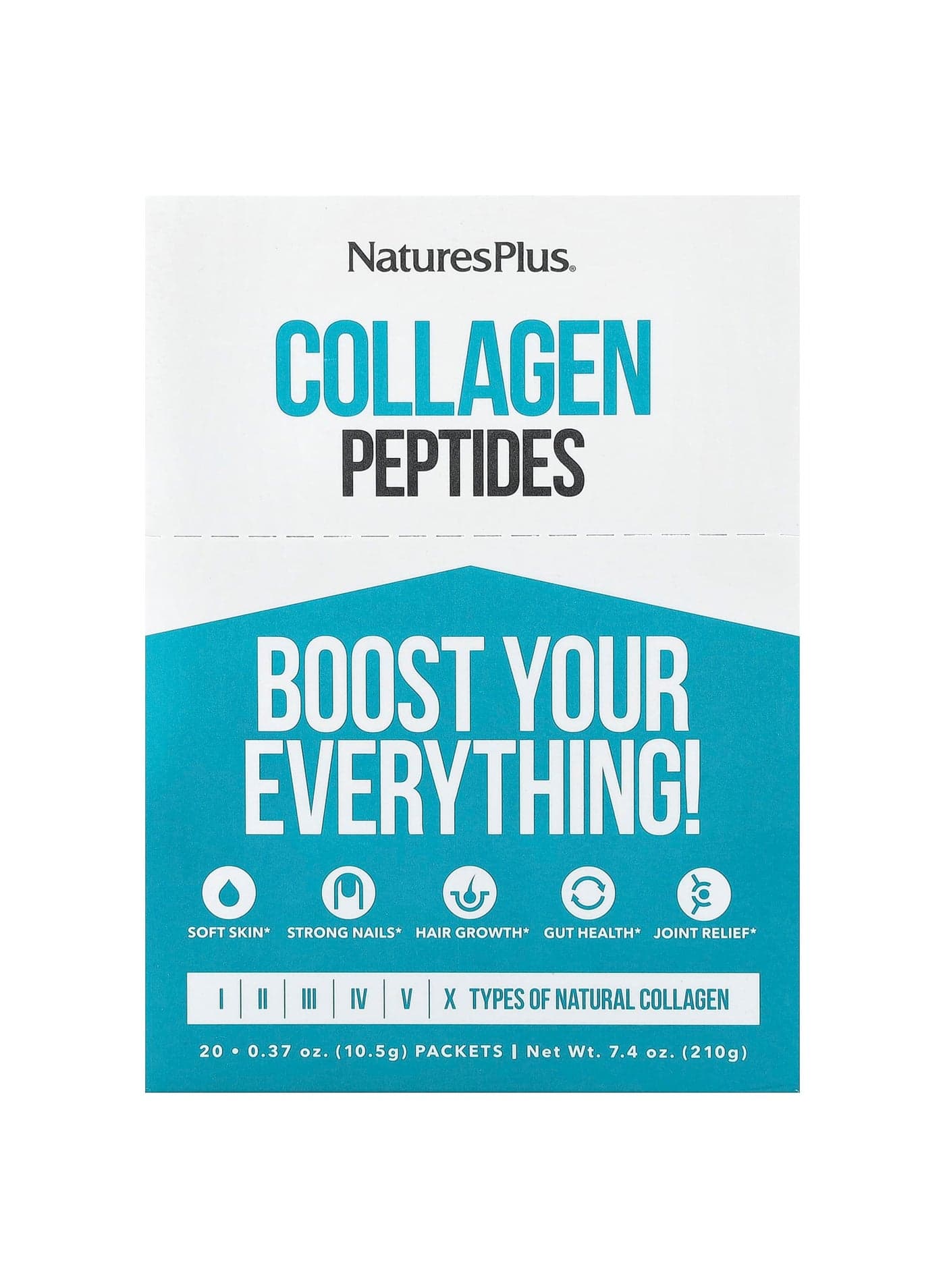 Collagen Peptides, 20 Stick Packets, 0.37 oz (10.5 g) Each