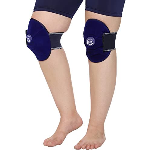 GHK H78 Magnetic Knee Belt for Pain Relief & Support, Elastic Strap, Blue Unisex, (Pack of 2)