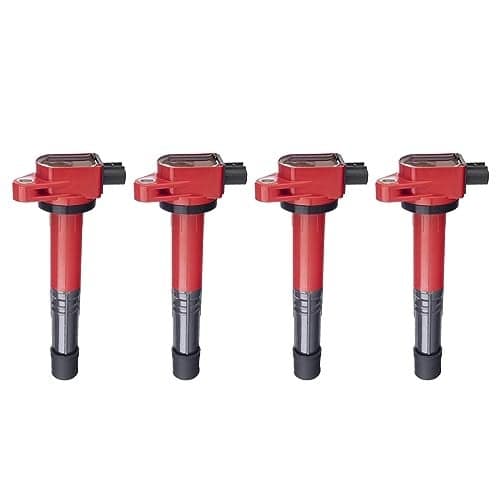 TRQ Ignition Coil Set Compatible with 2013-2015 Acura ILX 2008-2012 Honda Accord 2012-2015 Civic 2010-2014 CR-V Crosstour