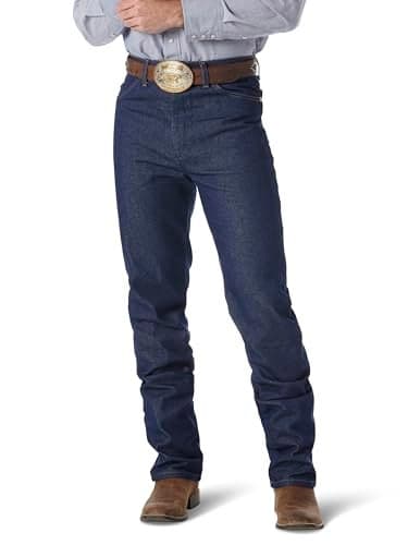 Wrangler Mens 0936 Cowboy Cut Slim Fit Jeans, Rigid Indigo, 32W x 31L US