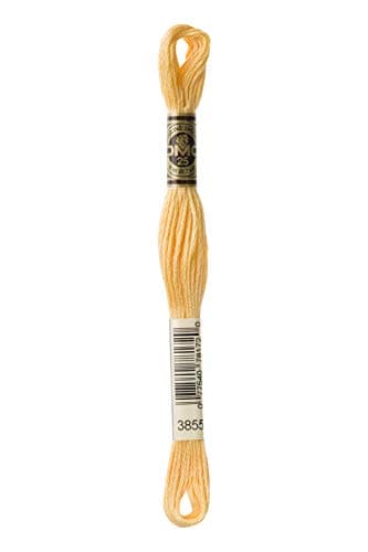 DMC Floss 3855 Light Autumn Gold