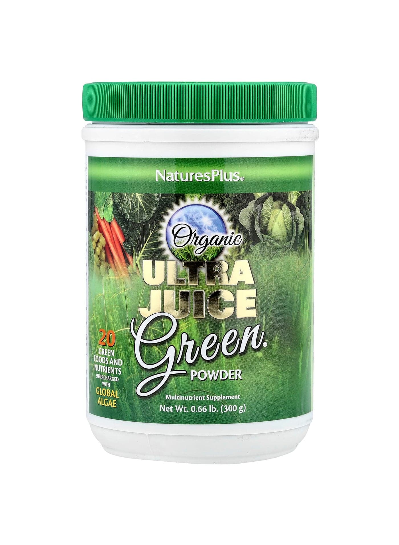 Organic Ultra Juice Green Powder, 0.66 lb (300 g)