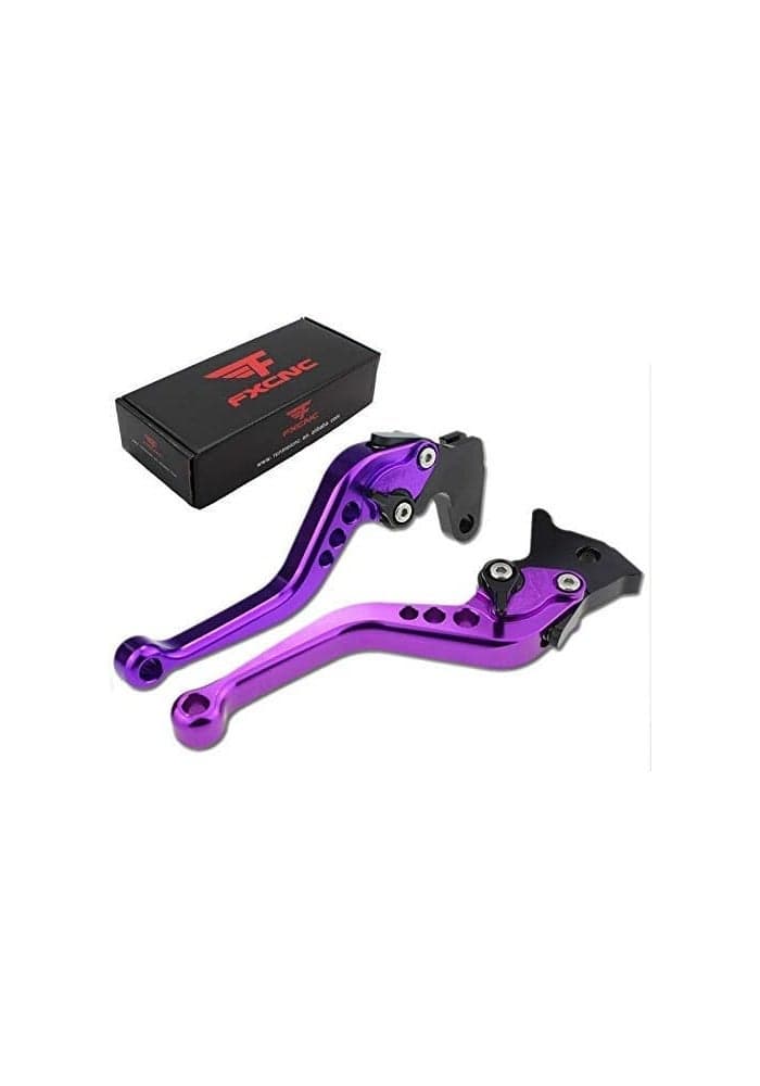 FXCNC Racing Adjustable Brake Clutch Levers for Honda Motorcycles