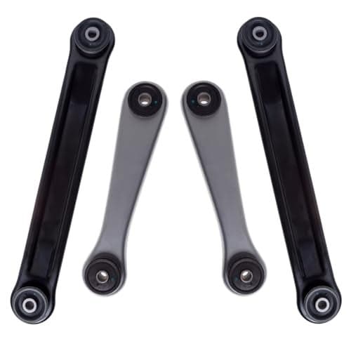 KEYOOG 4Pc Set K641799 K641800 Rear Control Arm Compatible With 1998-2011 Fo-rd Crown Victoria,Me-rcury Grand Marquis,Li-ncoln Town Car (OE# 5W1Z5A649AA 5W1Z5500AA F8AZ5A649AA 8W1Z5500A)