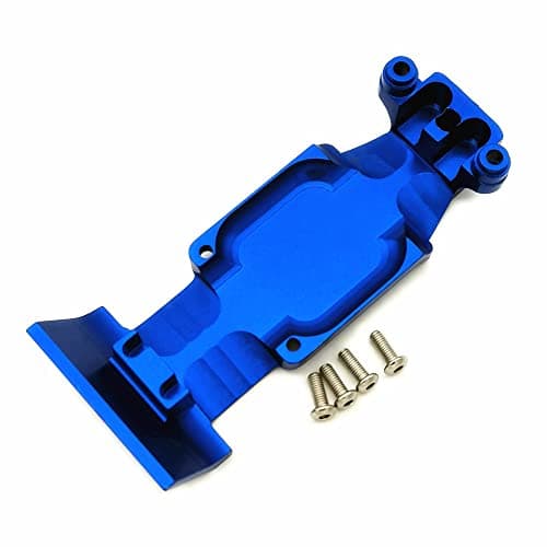 Aluminum Rear Skid Plate Blue for Traxxas ERevo Revo Summit Slayer Pro 4x4 5337