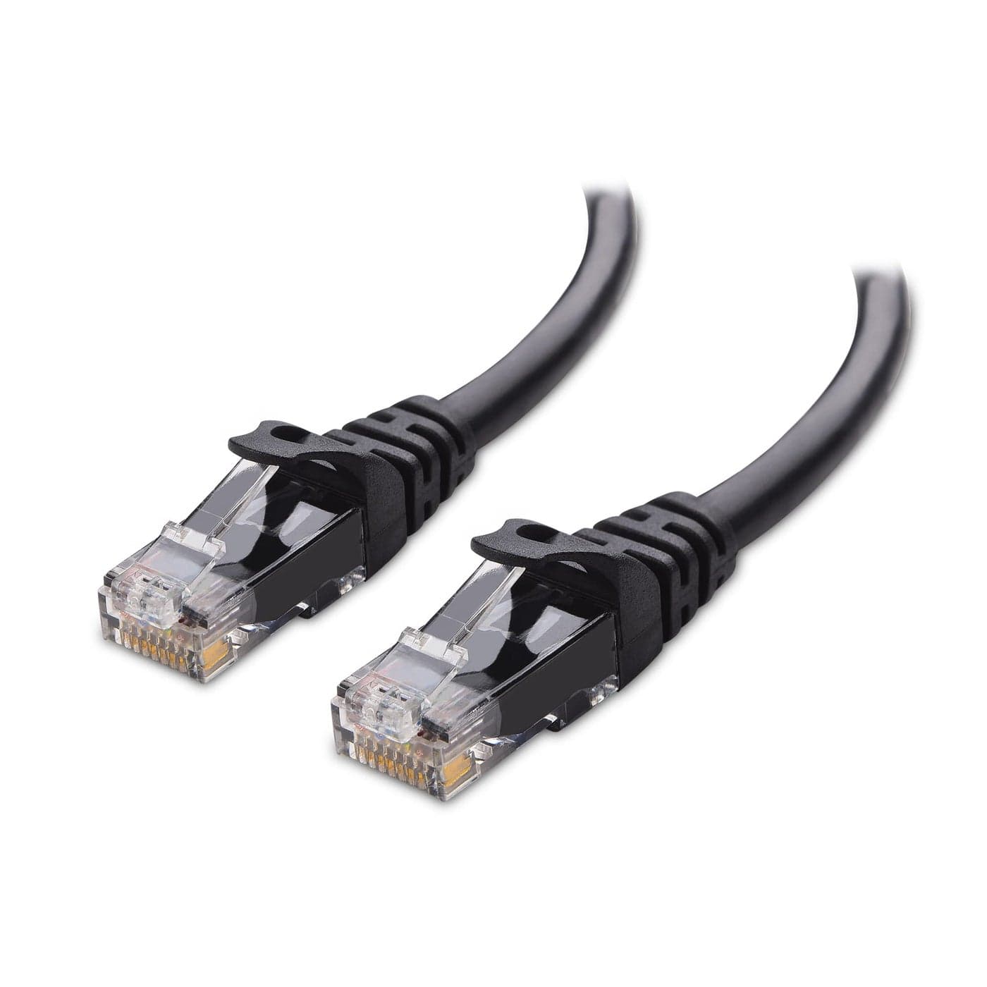 Cable Matters 10Gbps Snagless Cat 6 Ethernet Cable - 50ft, Cat 6 Cable, Cat6 Cord, Ethernet Cord, Black
