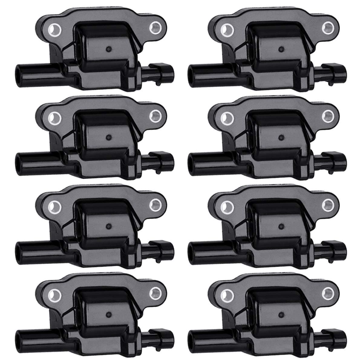 12611424 Pack of 8 Ignition Coils Pack Compatible with Chevy GMC Cadillac Pontiac 53L 60L V8 G8 Grand Prix Avalanche Impala Tahoe Suburban Silverado Trailblazer Yukon Replace 12570616 UF413 D510C