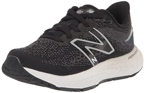 New Balance Boy's Fresh Foam X 880 V12 Running Shoe, Black/Spring Tide/Ocean Grey, 11 Little Kid