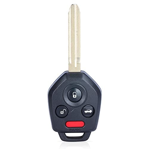 Keymall Keyless Entry Remote Head Key Fob Replacement for Subaru Impreza WRX Forester XV Crosstrek Outback Legacy 80 Bit G Chip 4 Buttons FCCIDCWTWB1U811 PN 57497FJ0212057497