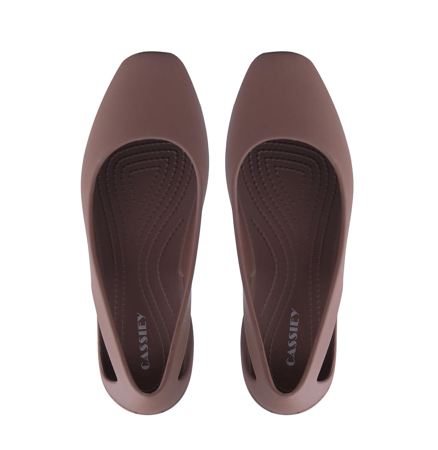 CASSIEY Stylish Slaone Casuals Flat For Women- Brown, 4 UK