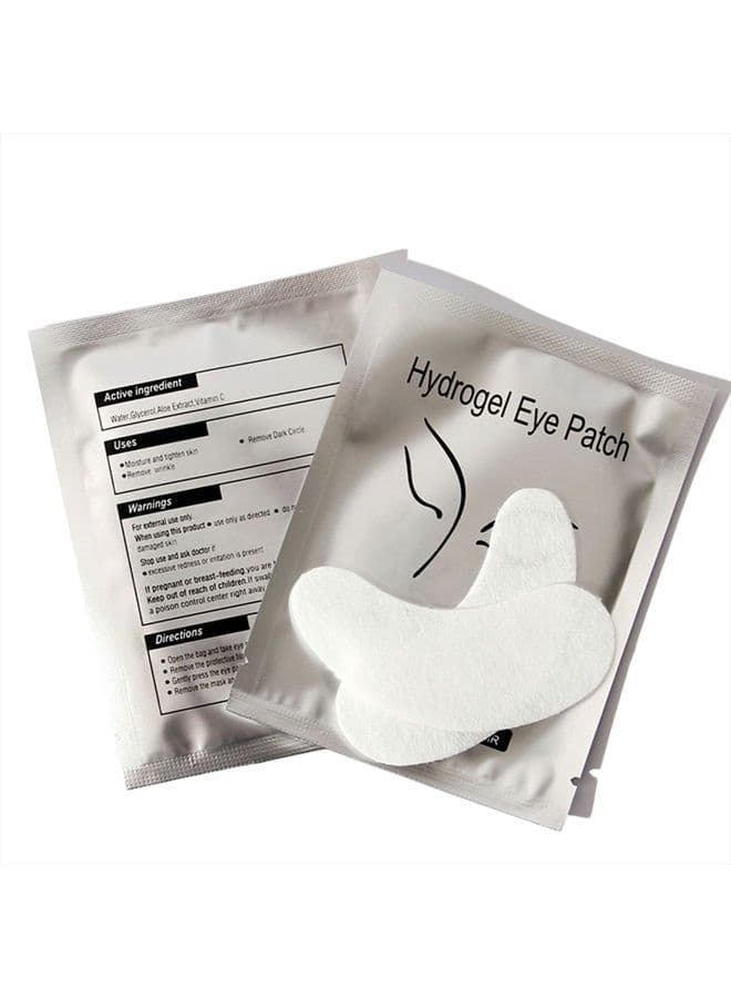 100 Pairs Under Eye Pads, Lint Free Lash Extension Under Eye Patches for Eyelash Extension,Eye Mask Beauty Tool (FOX)