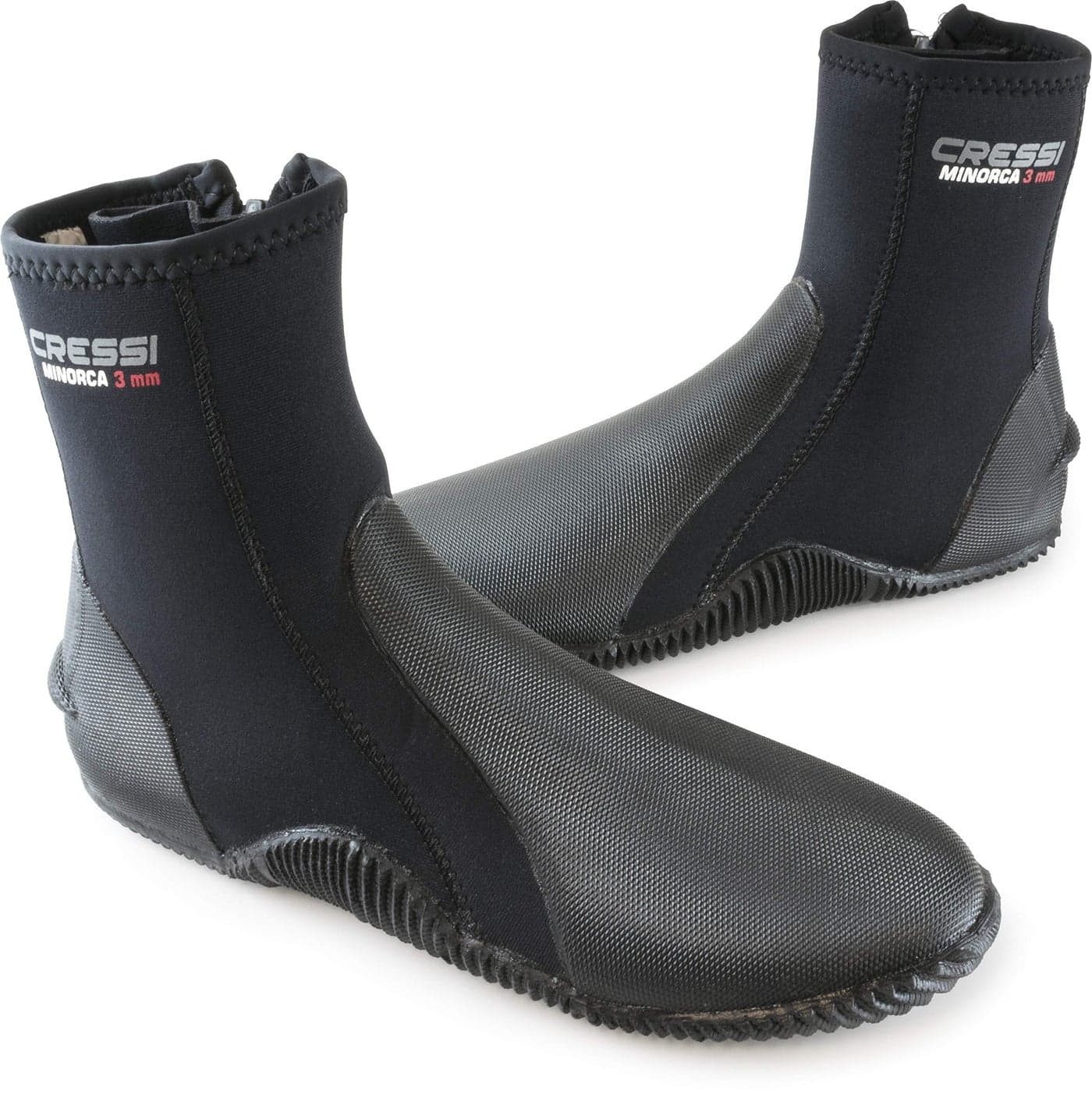 Cressi womens Long 3mm Tall Boots BlackBlack Man 9 US Lady 10