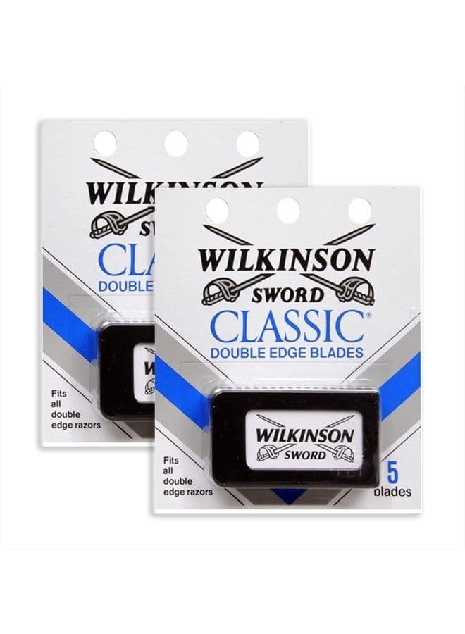 Classic Double Edge Razor Blades- (Pack of Two)
